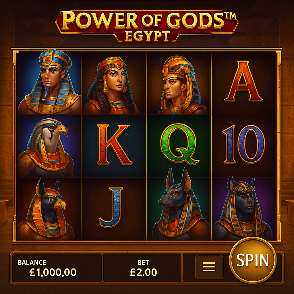 LiraSpin - Power of Gods Egypt Slot Game - Play Now