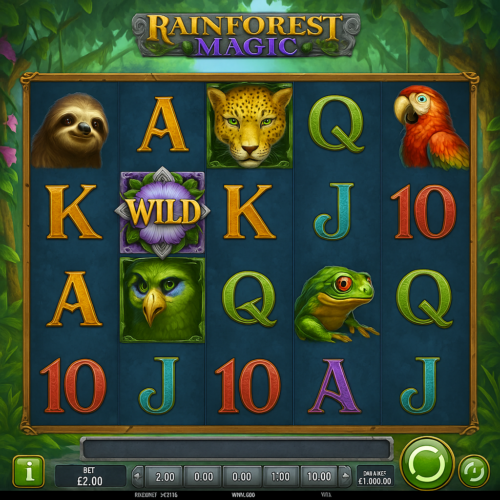 LiraSpin - Rainforest Magic Slot Game - Play Now
